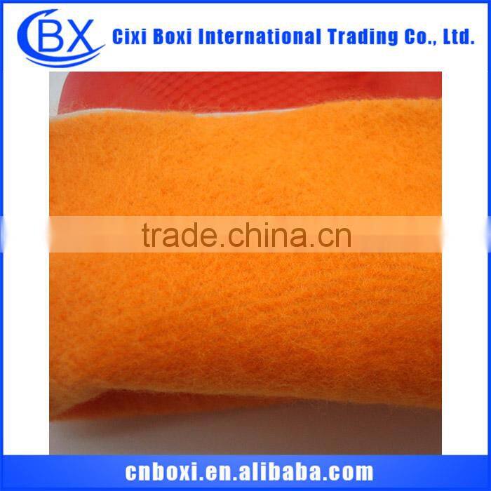 China wholesale skid resistance flock lined household glove,latex glove,work glove