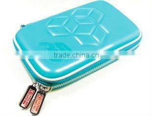 AZURE BLUE AIRFORM CARRY CASE BAG POUCH & STRAP For 3DS