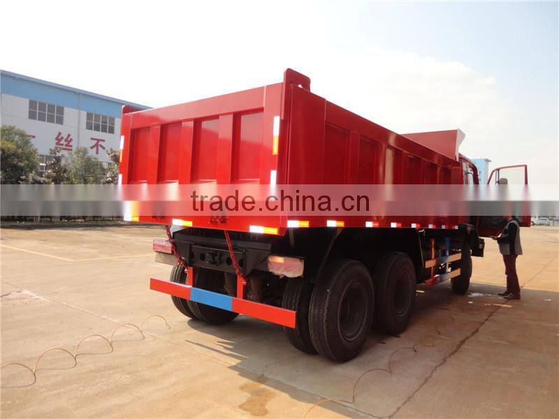 China dongfeng 16 cubic meter 10 wheel right hand drive dump truck