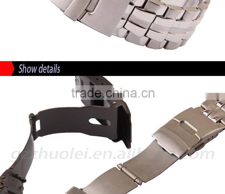 Stainless steel bracelet wristbands waych band 22mm