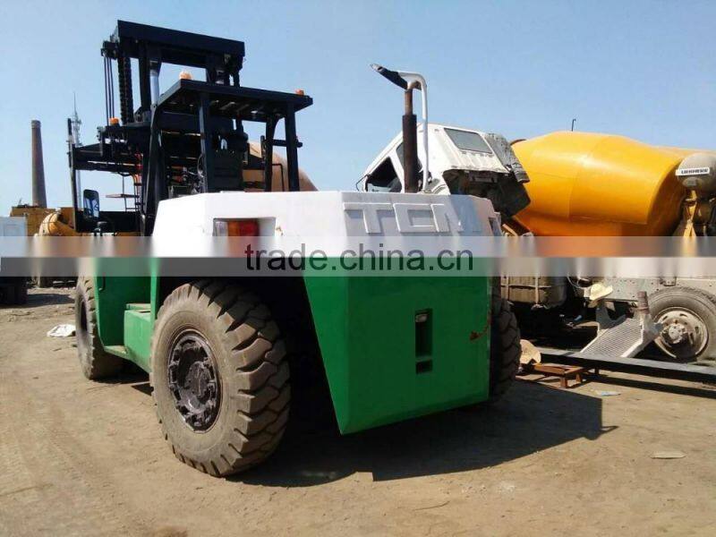 Used TCM 25ton forklift FD250 | secondhand 25ton forklift TCM | old/half new TCM forklift FD250