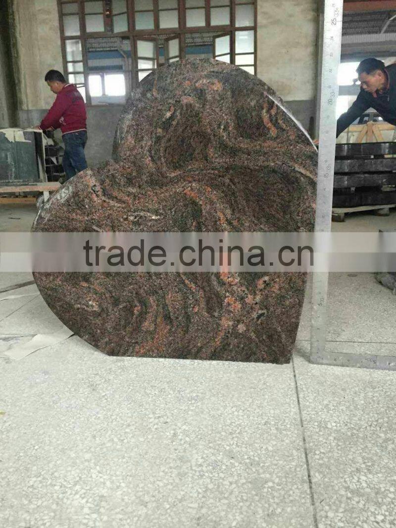 Heart shape headstone tombstone