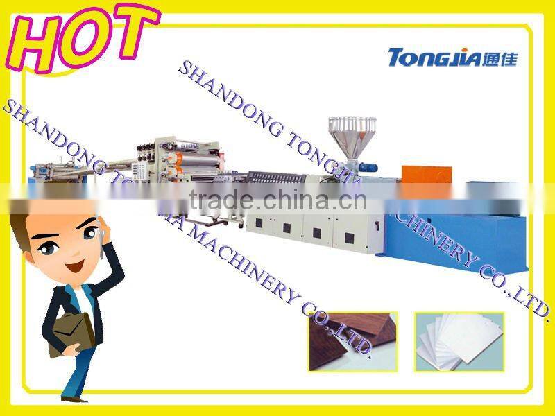 PP PE PVC ABS Sheet Machine.