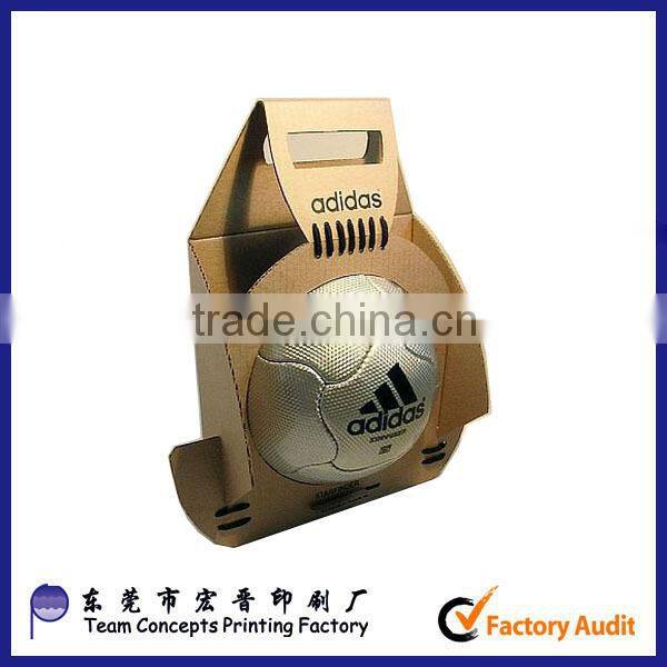 Rugby duplex board packaging paper box with glossy lamination