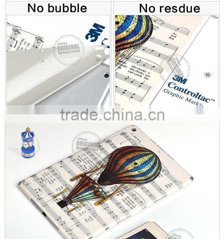 For ipad air skin sticker/ for ipad air skin printed sticker