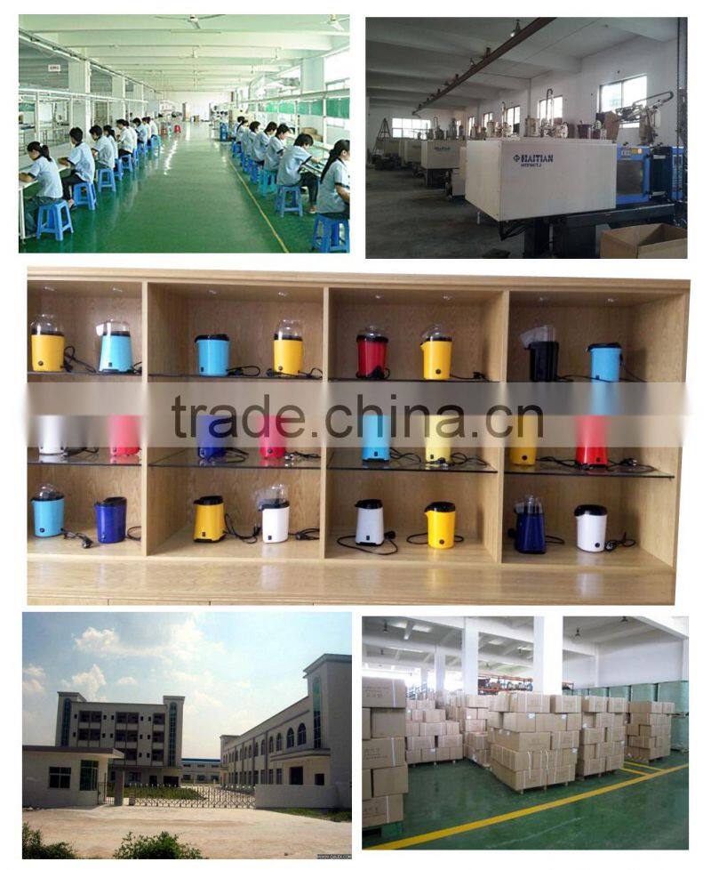 Big party oil-popped tenperature control popcorn machine