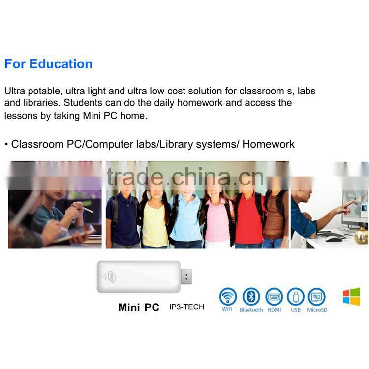 Popular window8.1 bing OS Mini PC t03 tv Stick 2g 32g WiFi Bluetooth4.0 transmission mini pc usb memory stick