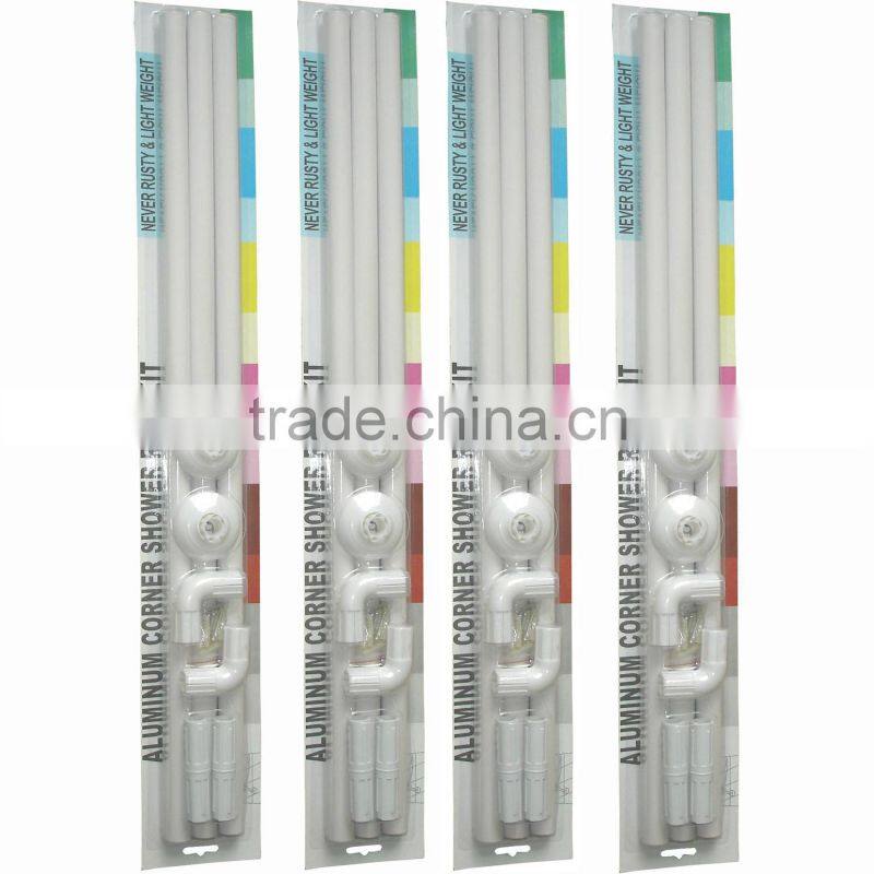 Corner Shower curtain rod