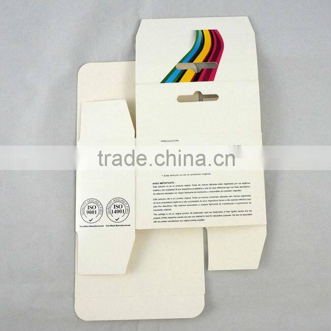 Custom paper inkjet box