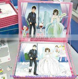 Magnetic Dress-up Box DIY Magnetic Toy