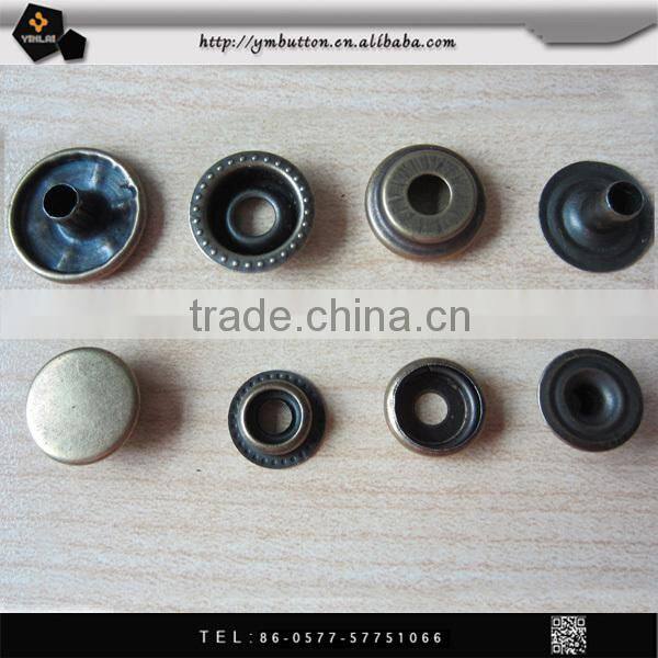 Custom metal spring snap button