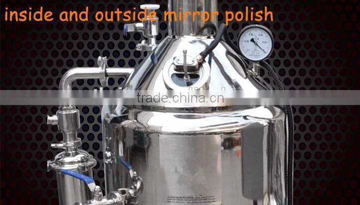China stainless steel 304 honey concentrator