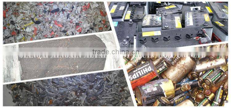 Waste alkaline battery and lead acid battery recycling plant