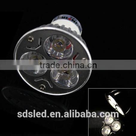 LED spotlight RA80 GU10 high power led spot light 3W Warm White spotlight