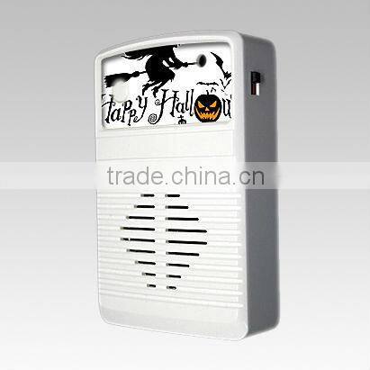 Halloween sound doorbell with wireless,musical,easy installation