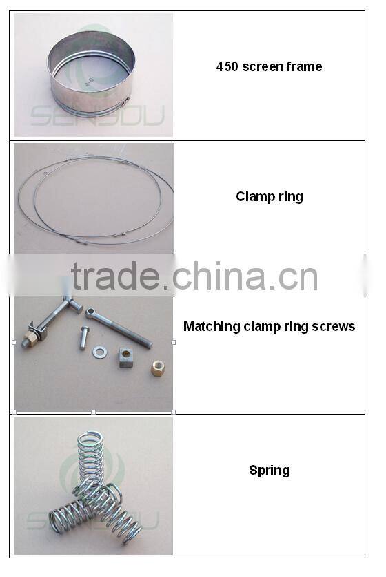 450 type SUS304 medical powder vibrating sieve machine