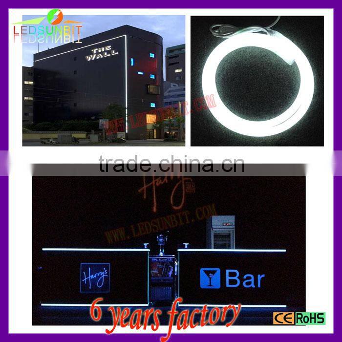 Long life span led flat flex for building decoration