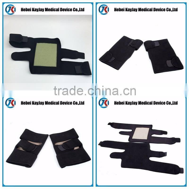 2016 New wholesale products tourmaline magnetic knee brace support for volleyball
