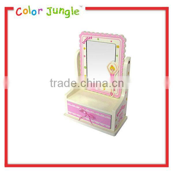 kids room Waste container,ballet collection wood Waste bin