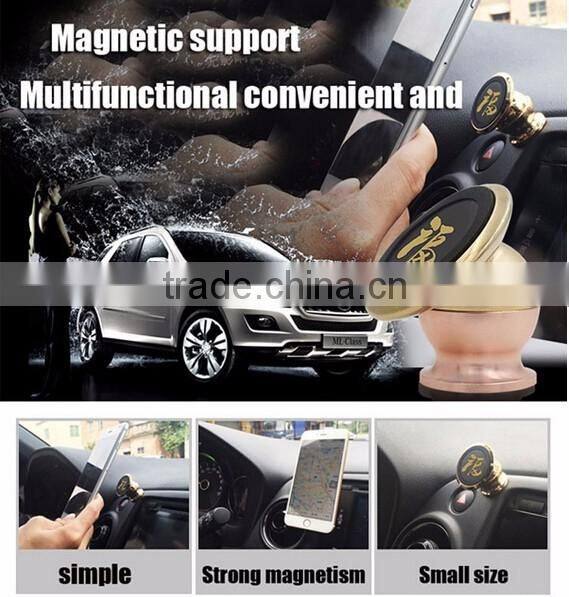 2016 hot selling Gift Magnetic Holder OEM Car Holder For Rotating stainless Iron