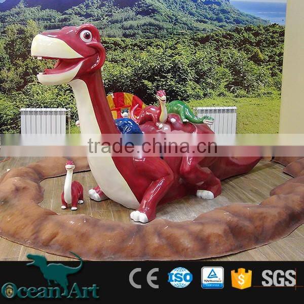 OAV3132 Artificial Cartoon Dinosaur Robot For Theme Park