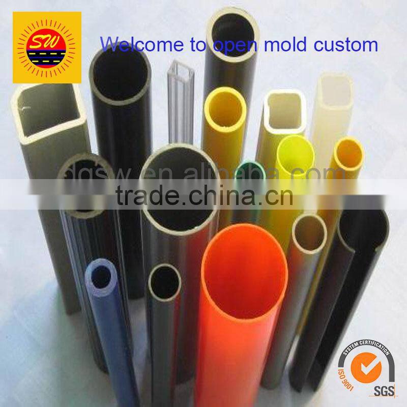 Customized colorful pvc pipe hydroponics plastic tube