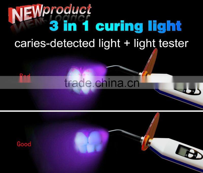 Dual lights type dental led cure unit product supply dental curing