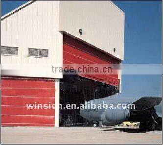 High speed automatic stacking door