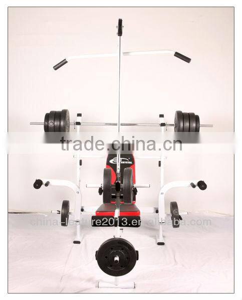 Gym fitness equipment weight lifting bench fitness machine
