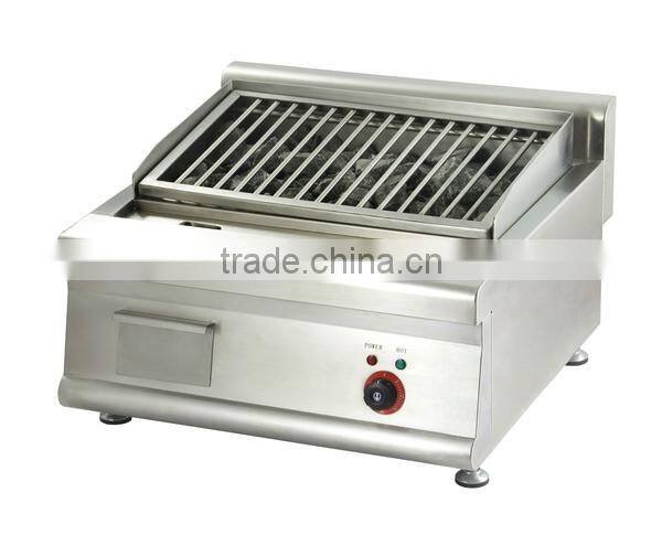 safty Counter top electric lava rock grill