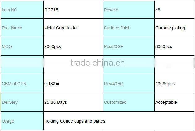 Household Multifunctional Metal Cup Holder