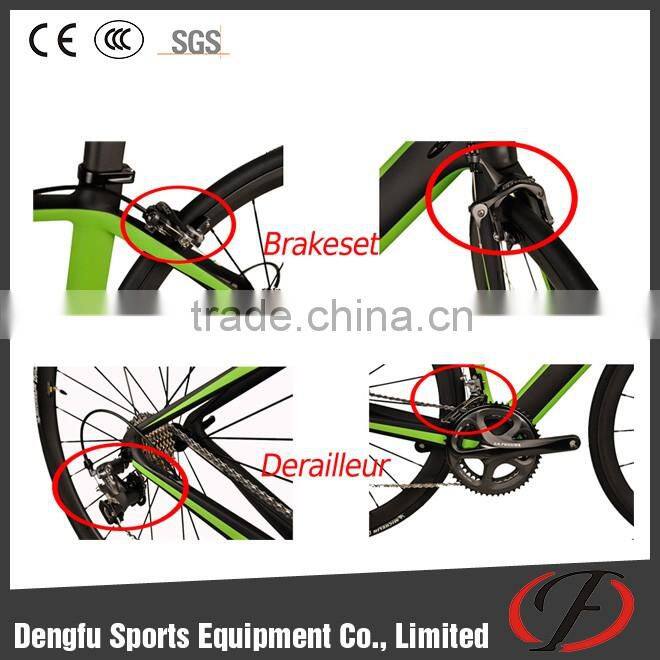 Top-rated DIY Dengfu FM098 Frameset Full of carbon road bike DI2 compatible
