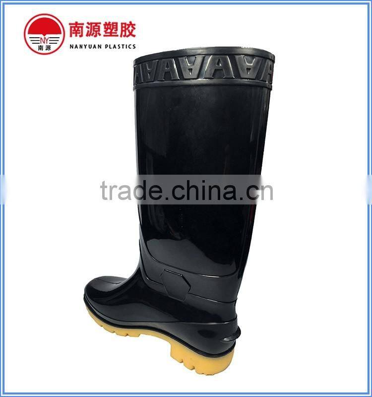Industry PVC rain boots manufacturer for work construction