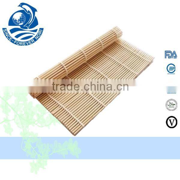 White bamboo sushi mat, mat for sushi