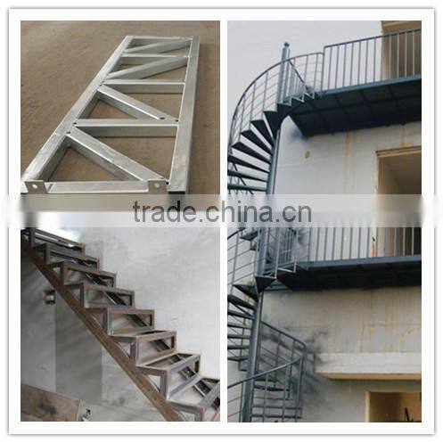 Large Span Prefab Steel Frame Building with Single Ridge Double Slope