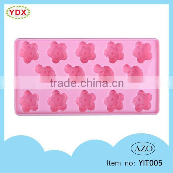 Heart star shaped ice moulds ice cube tray silicone ice maker