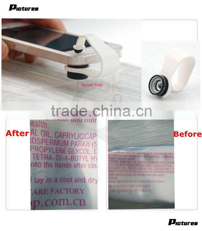 mobile phone accessories clip lens 20X macro phone fresnel camera lens