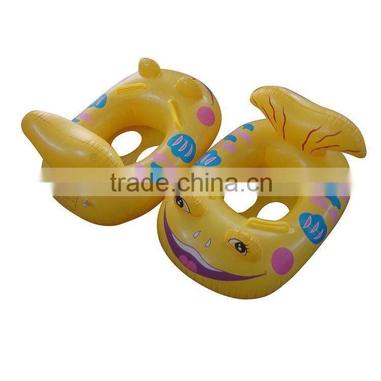 Baby Child Giraffe Shape Inflatable Seat Float Boat Ring Swim Swimming Pool