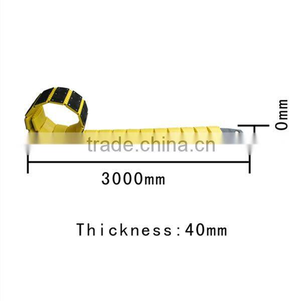 Yellow Plastic Portable Road Speed Hump