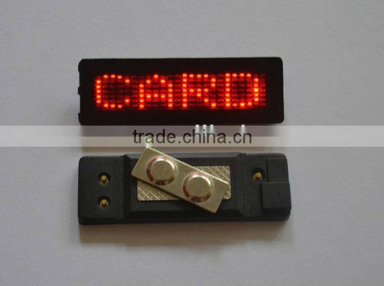 Mini LED name board, LED name badge