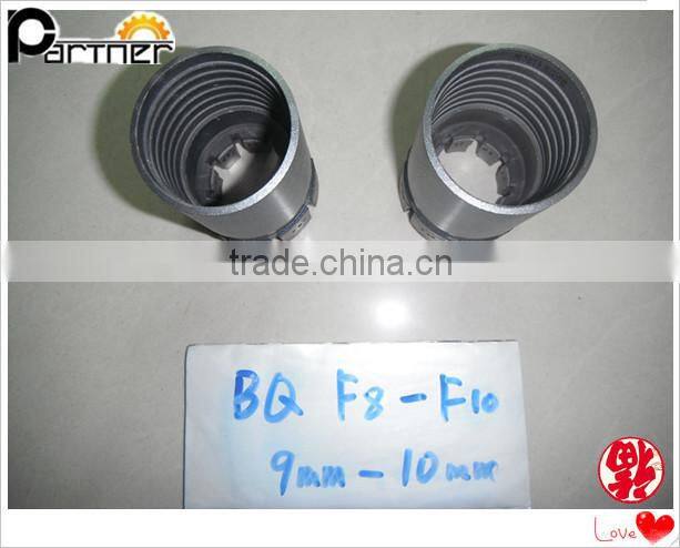 High stability quality natural diamond core drill bits BQ F8-F10 9mm-10mm segments for hard rock