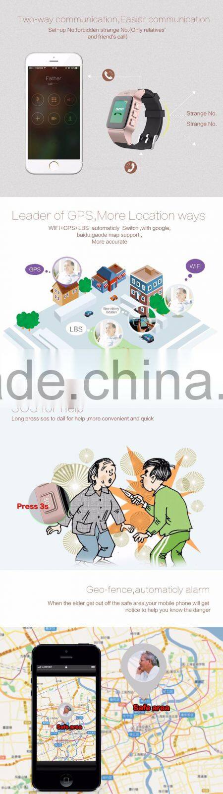 Gps Watch Kids, Watch Gps, Wrist Band Gps