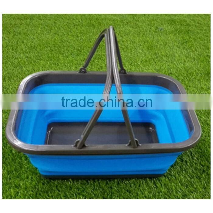 hot selling high quality best silicone collapsible laundry basket