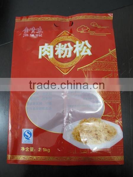 Transparent Plastic Food Grade Spice Packaging Bag For Supermarket Retail Sale