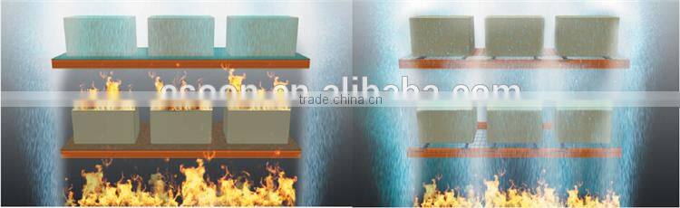 Powder -Coated welded steel mesh wire deck for rack