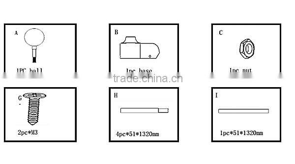 America England international aluminum flag pole for flying