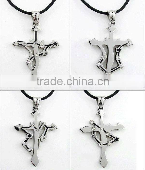 High quality stainless steel 18kt italian gold necklace for women