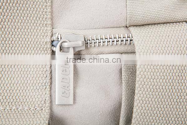 Fashionable Canvas w/Leather trim Dslr Camera Shoulder bag