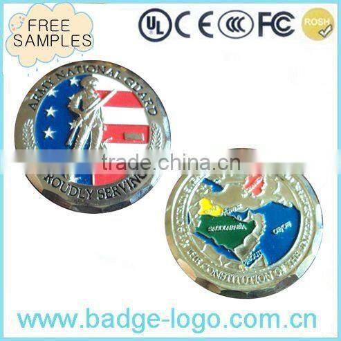 custom nickel bronze plating metal coin