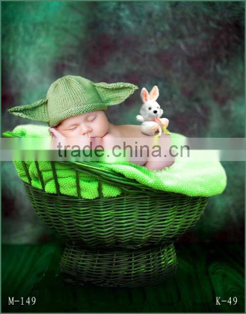 Baby photography props heart-shaped basket A full range of wholesale small animals a blanket